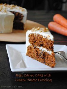 Best Carrot Cake with Cream Cheese Frosting