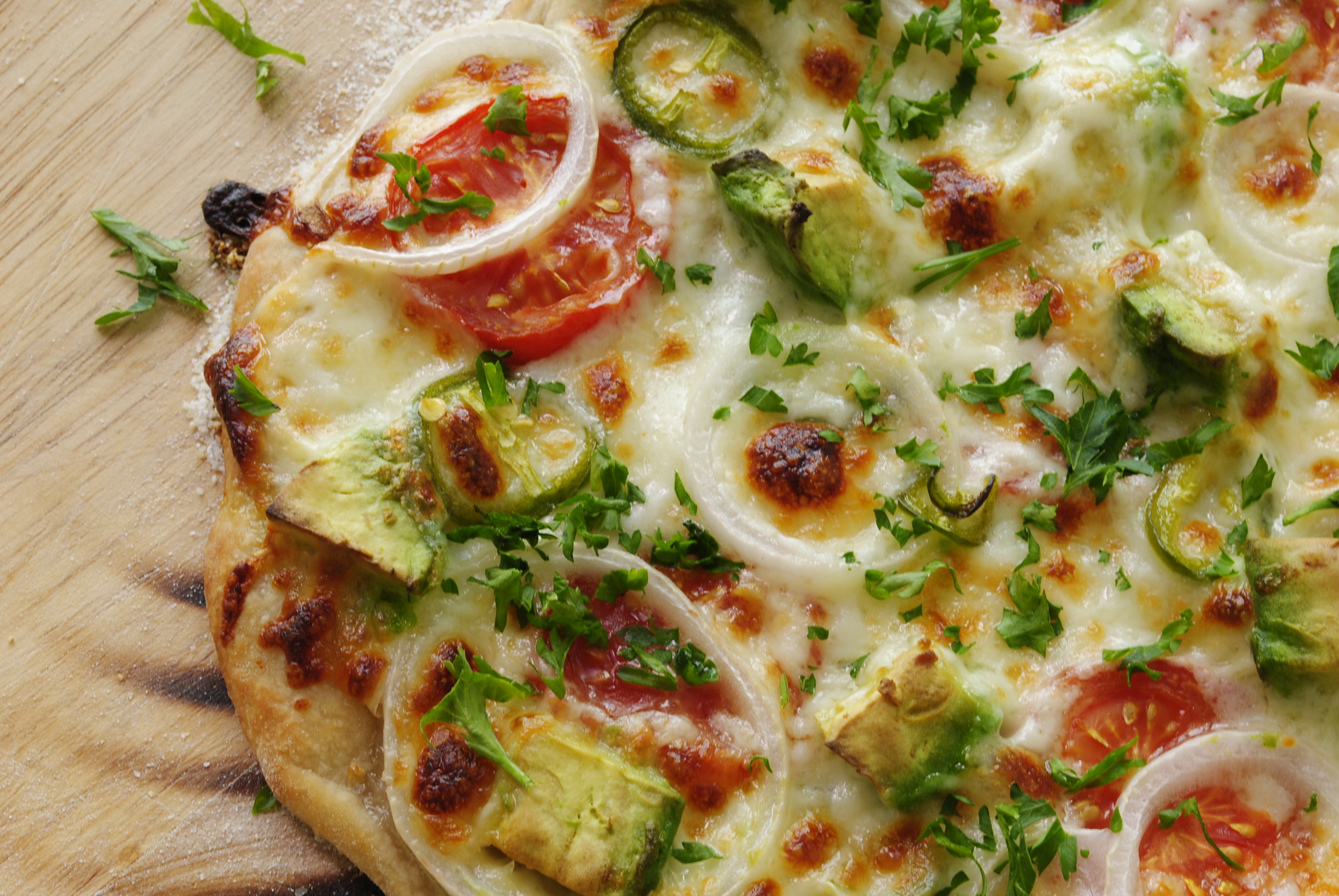Summertime Veggie Pizza - Garlic Girl