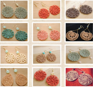 Hand Crocheted Earring Giveaway