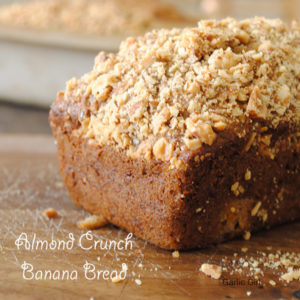 Almond Crunch Banana Bread