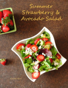 Summer Strawberry & Avocado Salad
