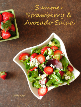 Summer Strawberry & Avocado Salad