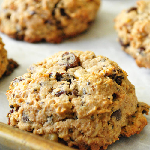 Whole Grain Breakfast Cookies with Nuts, Seeds and Perfect for a Busy ...